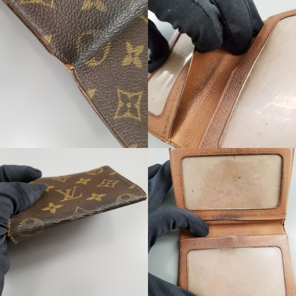 LOUIS VUITTON Vintage Classic Mini Bifold wallet Monogram Signature - Picture 8 of 16